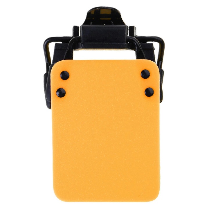 Превръзка за око за стрелба, пластмаса, жълта