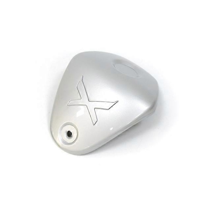 Husa spate pentru motocicleta YAMAHA Tricity 300 2023, suport mobil, gri