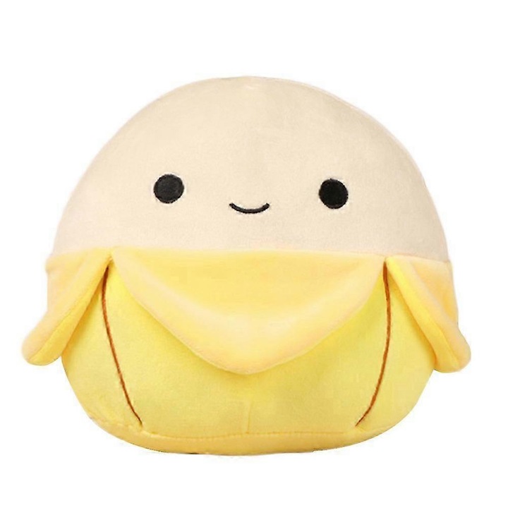 Jucarie de plus set, vaca capsuna/vaca afine/banana galbena, 20cm