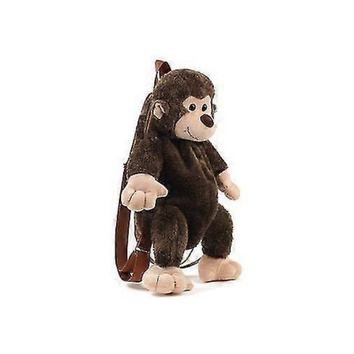 Női hátizsák, plüss, majom