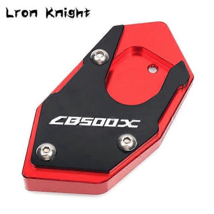 CNC oldaltámasz toldat Honda CB500X/CB500F motorkerékpárhoz, piros