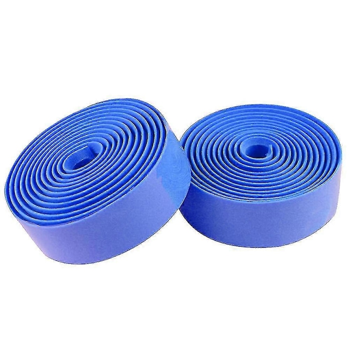 Ghidoline bicicleta, albastru inchis, set, material rezistent, anti-alunecare, usor de instalat