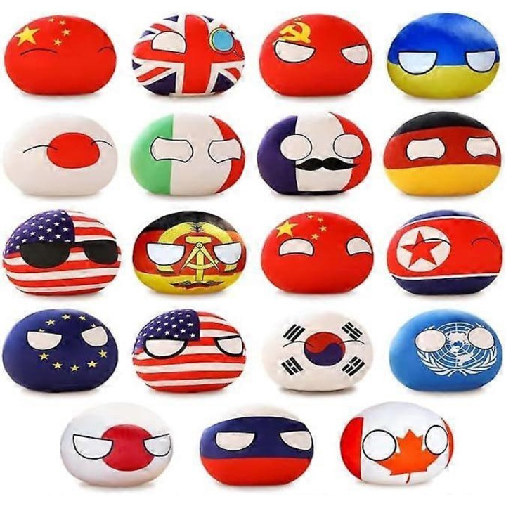 Set 19 Jucării de Plus Bănuț Polonia 10cm