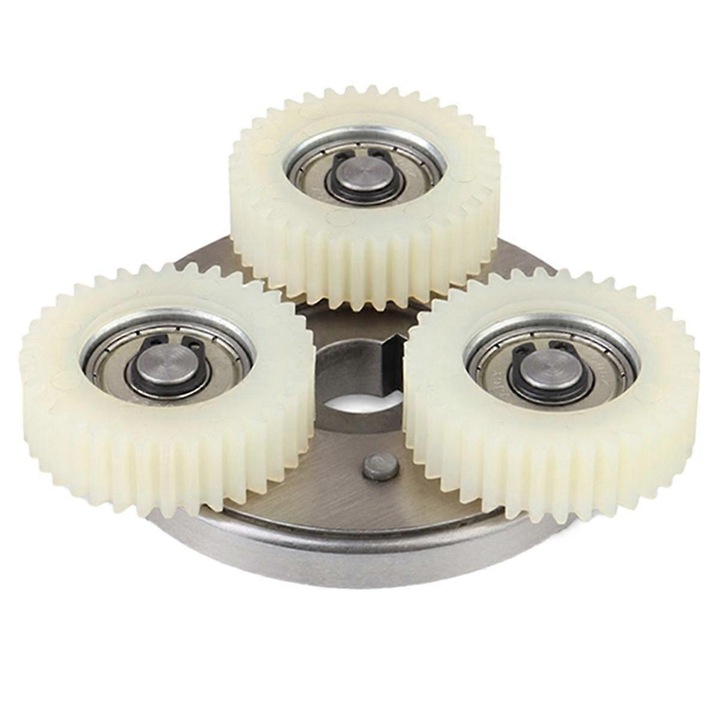 Комплект зъбни колела 36T със съединител за електрически велосипед 8 FUN, метал + найлон, 38x12 мм, 72 мм