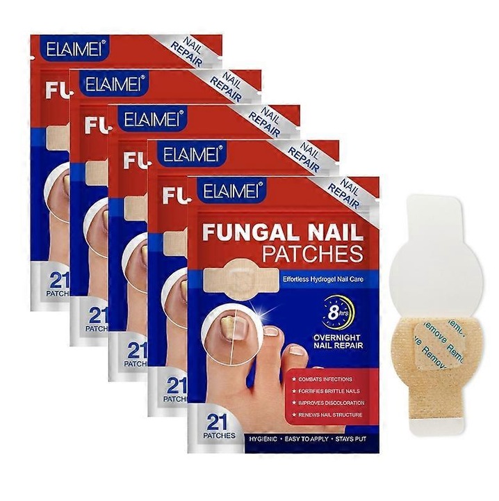 Plasturi Oenail, set 5pcs, waterproof, reparare unghii, corectare unghii incarnate