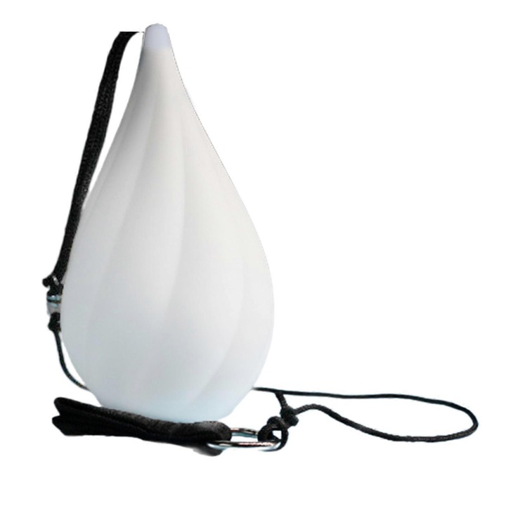 LED-es zsonglőrjáték, 7.5x13cm, 54cm, többszínű