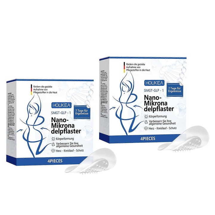 Set 8 plasturi cu microace, houkea, tehnologie avansata, design confortabil