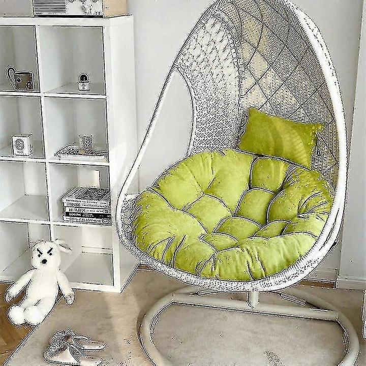 Perne decorative pentru scaun de balansoar, design ergonomic, umplutura din bumbac