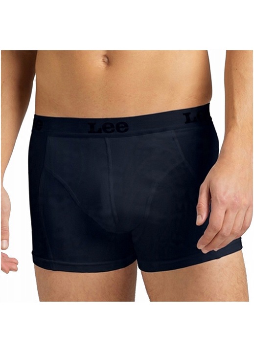 Set Boxeri Barbati 2-Pack Trunk, Lee, 2-Pack Trunk, Albastru, 95% Bumbac, 5% Elastan, Albastru, 2 Bucati, Albastru