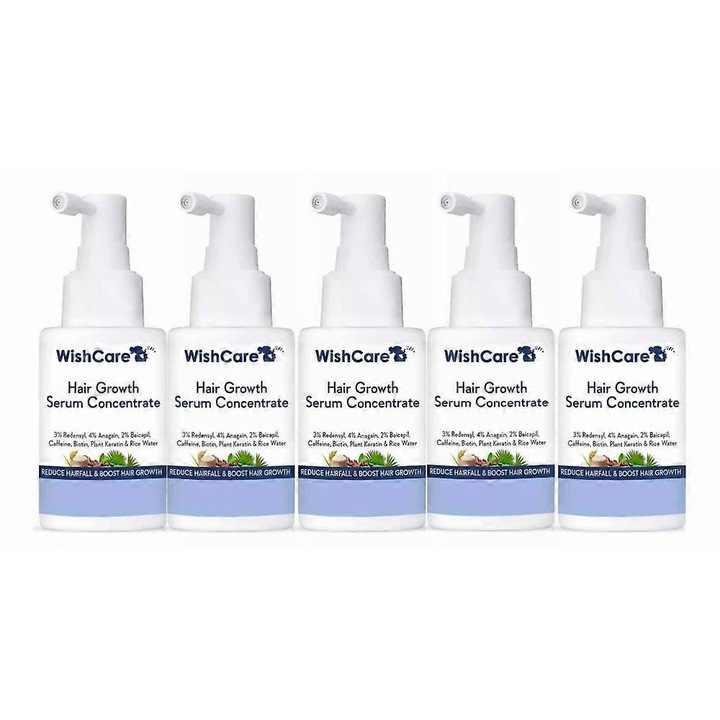Ser concentrat pentru par, 30ml, set de 5, alb, 4x4x10cm
