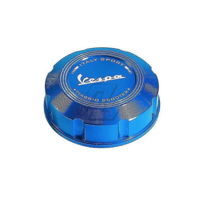 Capac rezervor combustibil pentru motociclete Vespa GTS GTV LX Primavera Sprint, albastru