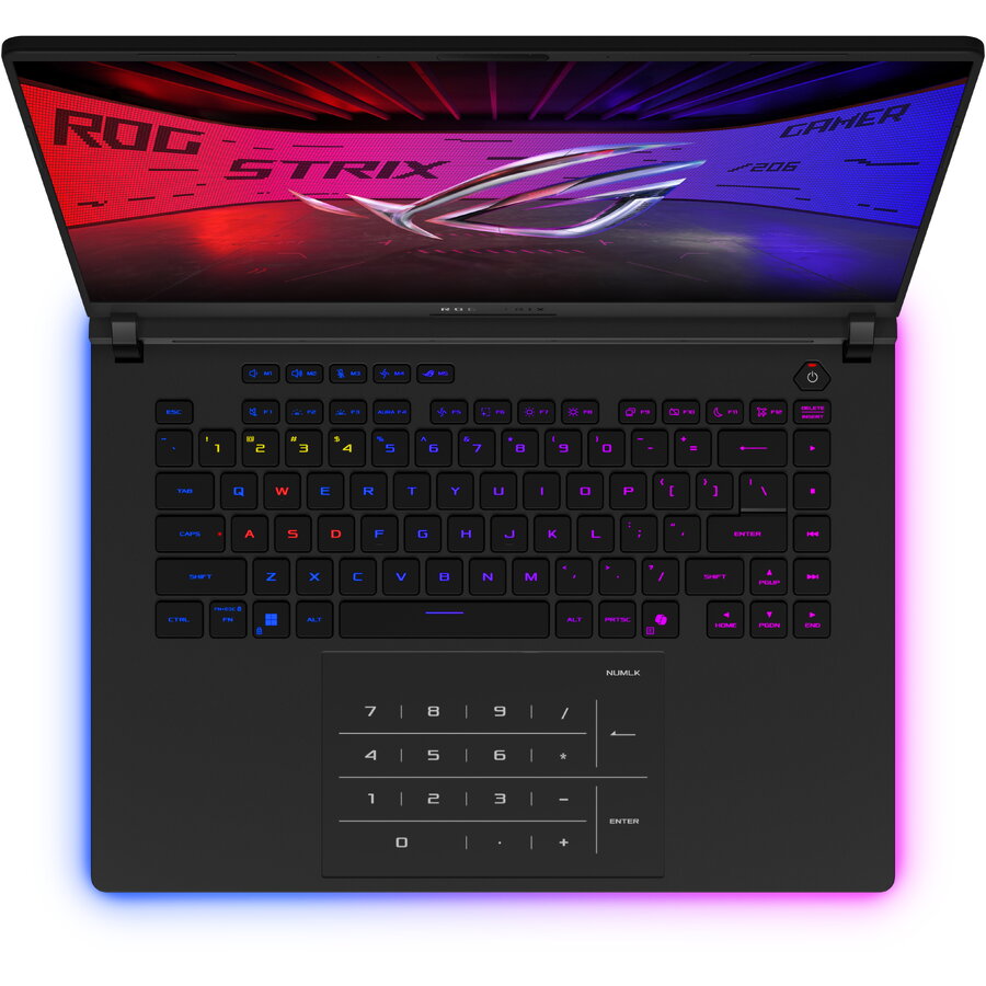 Laptop Gaming ASUS ROG Strix SCAR 16 G635LX, cu procesor Intel Core Ultra 9 275HX, 16'' Mini LED, 64 GB DDR5, 2 TB SSD, NVIDIA GeForce RTX 5090, 24GB GDDR7, Fr OS