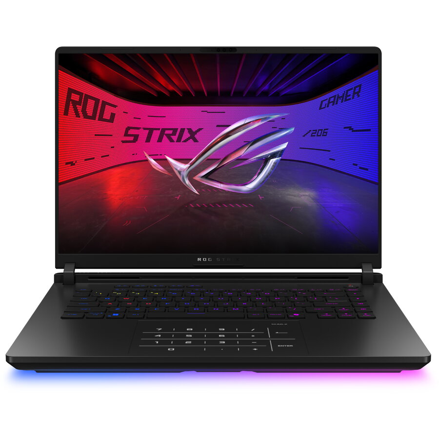 Laptop Gaming ASUS ROG Strix SCAR 16 G635LX, cu procesor Intel Core Ultra 9 275HX, 16'' Mini LED, 64 GB DDR5, 2 TB SSD, NVIDIA GeForce RTX 5090, 24GB GDDR7, Fr OS
