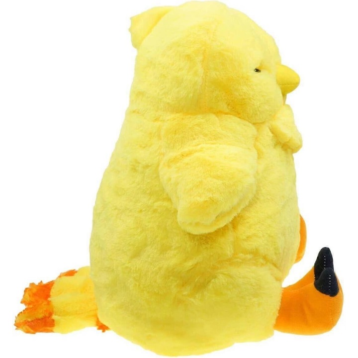 Jucarie de plus Fatso Chocobo 30cm, galben, set cadou