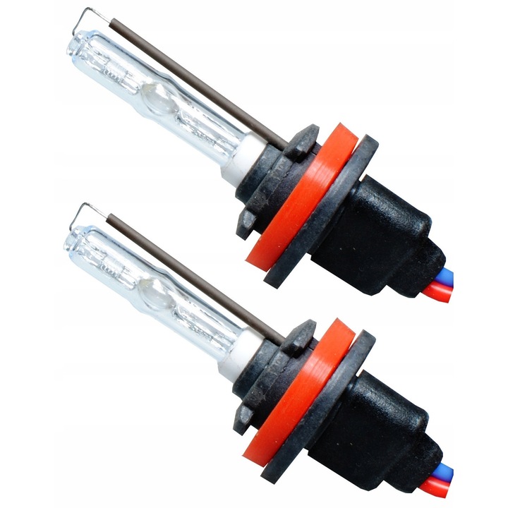 Set 2 becuri xenon M-Tech H9 4300K, 35W, PGJ19-5, pentru convertoare HID