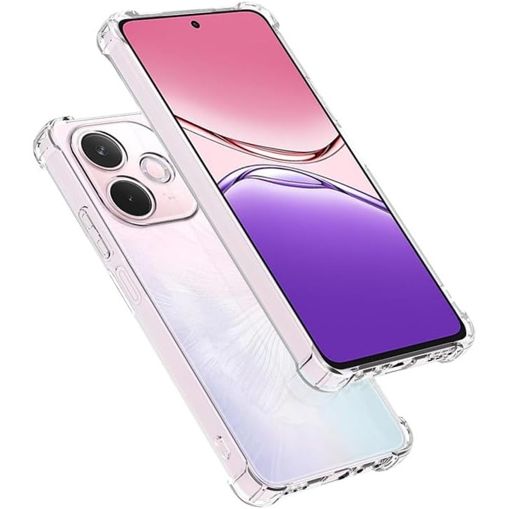 Husa Anti soc, transparenta compatibila cu OPPO A5 Pro