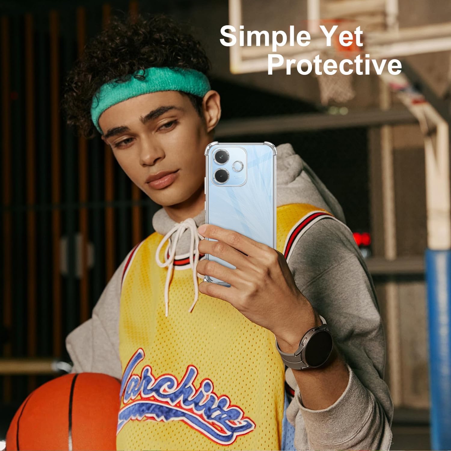 Husa Anti soc, transparenta compatibila cu OPPO A5 Pro