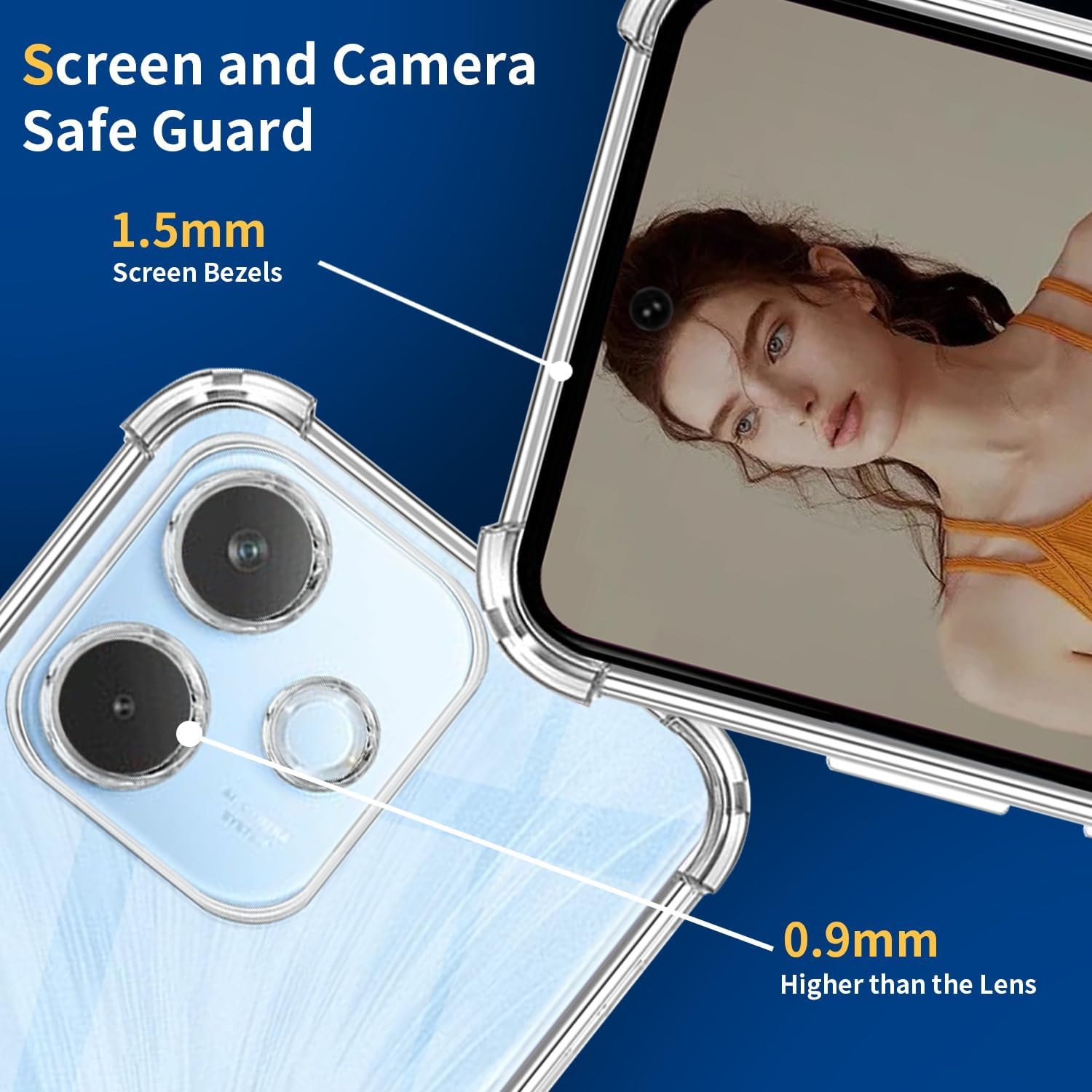 Husa Anti soc, transparenta compatibila cu OPPO A5 Pro