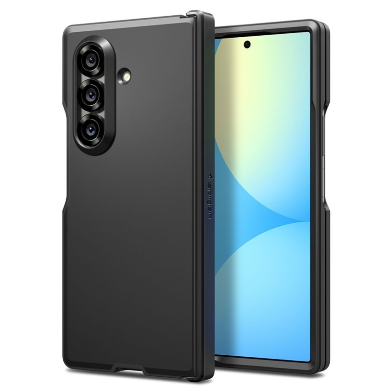 Carcasa Spigen Tough Armor Pro cu MagSafe, compatibila cu Samsung Galaxy Z Fold 7, Negru