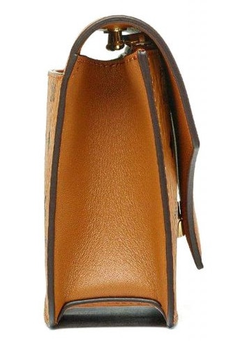 Geanta dama MCM Crossbody Diamond LTH Mix Cognac, piele nappa