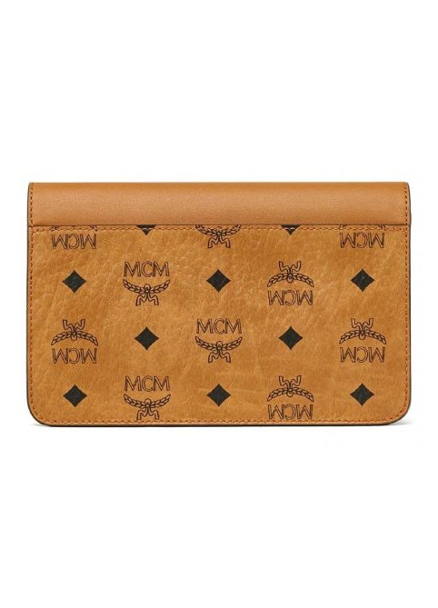 まみ Geanta dama MCM Crossbody Diamond LTH Mix Cognac, piele nappa