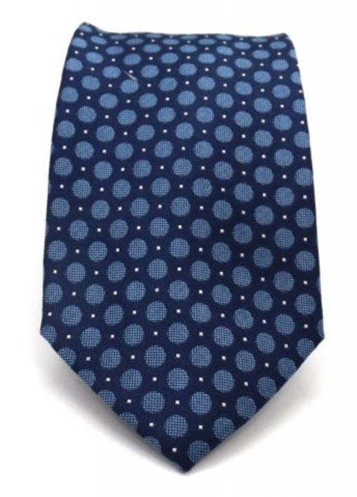 Cravata dama Michael Kors, model Grabata Poua Mple-Siel, 100% metaxi, o singura marime