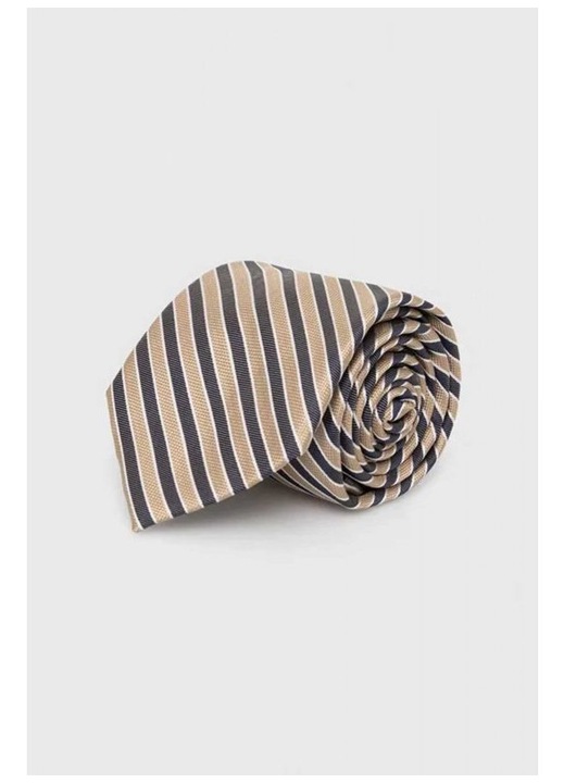 Cravata Michael Kors Grabata Rige Bej One Size