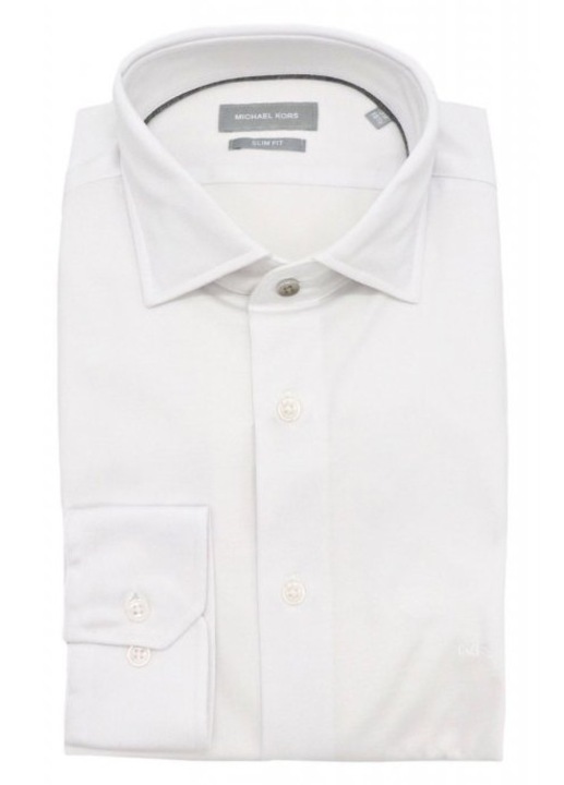 Camasa barbati, Michael Kors, slim fit, alb, textil