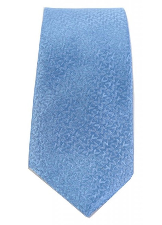 Cravata Michael Kors, model Grabata, imprimeu logo, 100% bumbac, o marime