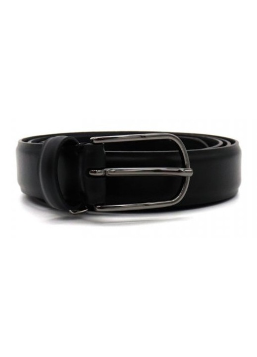 Curea barbati Emporio Armani negru piele 100cm