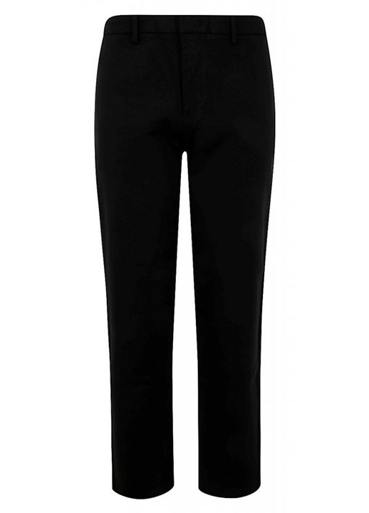 Pantaloni barbati, Emporio Armani, chino, negru, bumbac-elastan