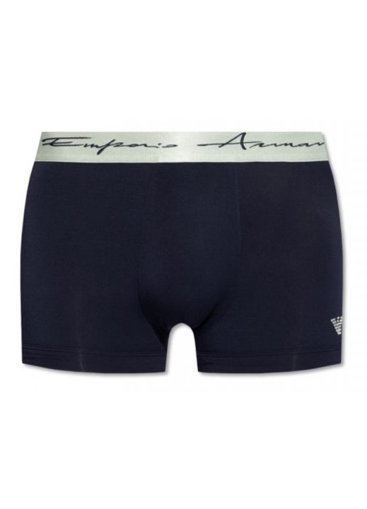 Chilot Emporio Armani, lenjerie intima, bumbac elastic, negru, 90% modal, 10% elastan