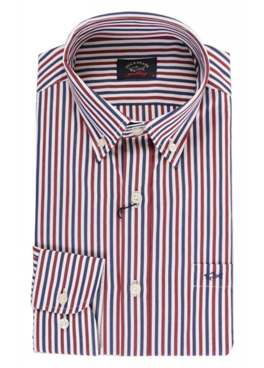 Camasa, Paul&Shark, Bumbac, Multicolor, 39 EU