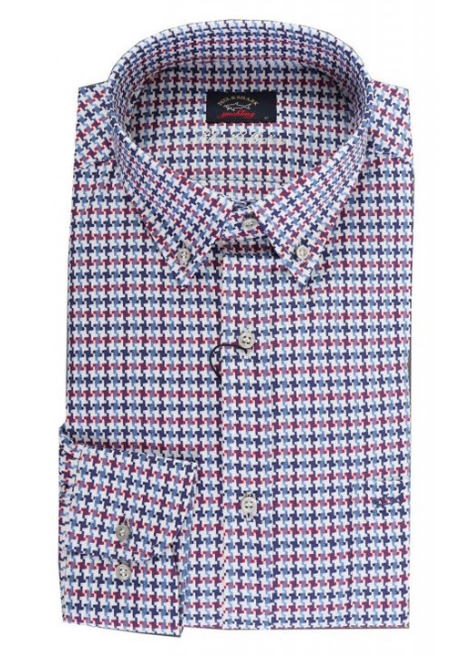 Camasa barbati Paul&Shark, Jfit, albastru, bumbac, 39 EU