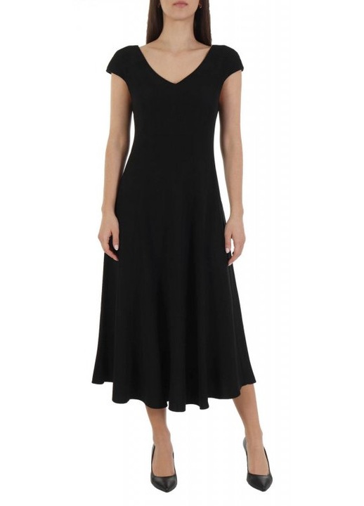 Rochie dama Emporio Armani, poliester, negru