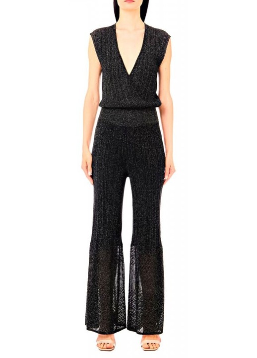 Salopeta dama, Liu Jo, Better Rib Croise, negru, viscoza, S INTL