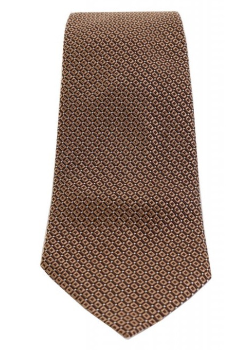 Cravata Armani Collezioni, Grabata 9cm, mpronz, 100% matase, One Size