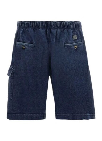 Pantaloni barbati, La Martina, bermuda cargo, bleumarin, 100