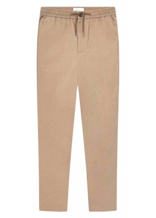 Pantaloni barbati, Les Deux, regular fit, maro, poliester-bumbac-viscoza-in-elastan