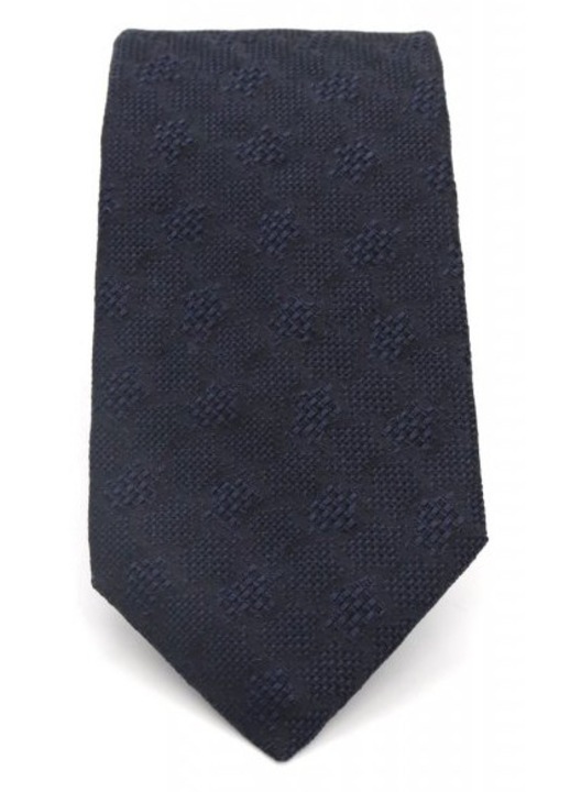 Cravata BOSS, model C-TIE 7.5 CM-251, culoare albastru inchis, dimensiune ONE SIZE