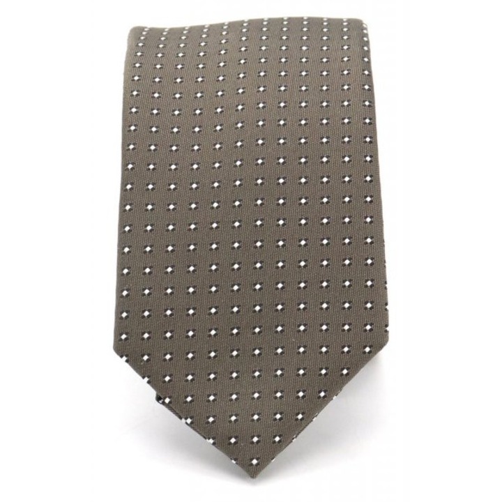 Cravata BOSS H-TIE 6cm MIKROSCHEDIO XAKI, 56% Metax, 44% Poliester, One Size