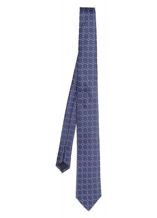 Cravata BOSS MIKROSCHEDIO H-TIE 7.5 CM, 100% matase, One Size