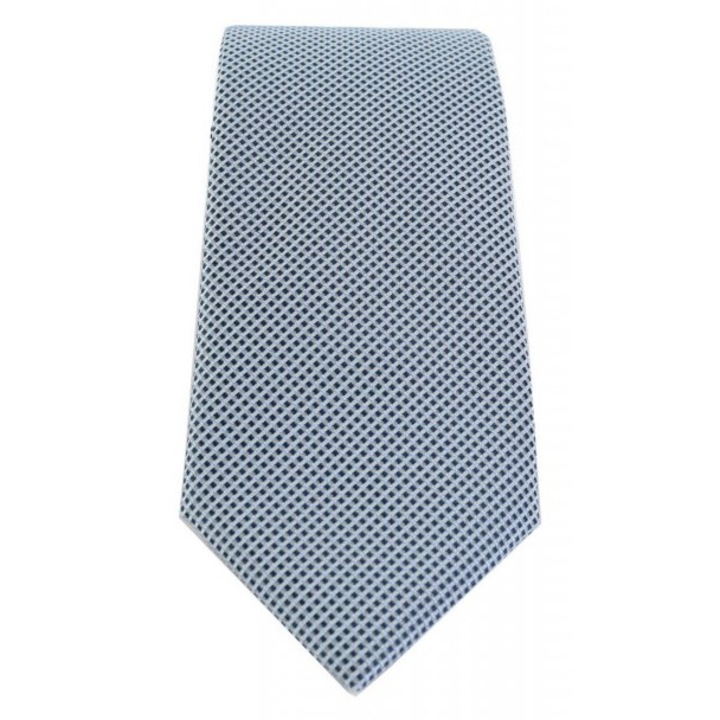 Cravata BOSS, model H-TIE 7.5CM, poliester/matase, culoare albastru, one size