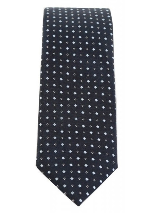 Cravata HUGO MIKROSCHEDIO 6cm, 51% metaxa, 49% poliester, marime unica