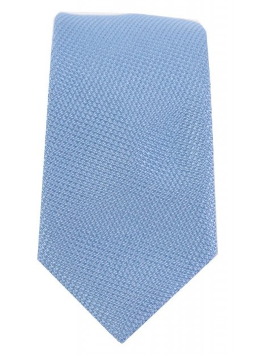 Cravata HUGO, model Grabata, 6cm, culoare Siel, marime unica