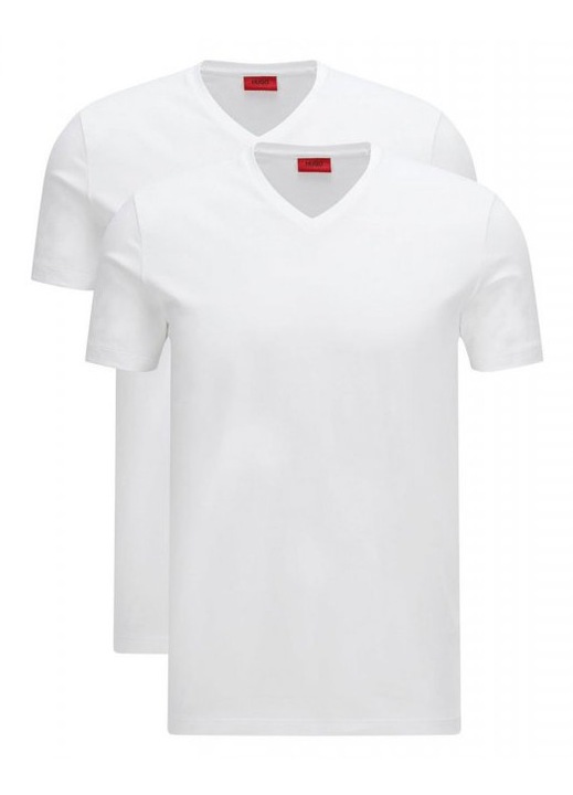 Set tricouri bărbați HUGO, alb, Alb