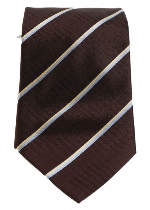 Cravata BOSS, model GRABATA, 9cm, 100% matase, culoare RIGE KAPHE, One Size