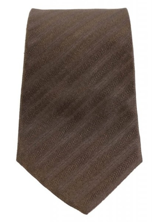 Cravata BOSS 9cm microdungi maro marime unica matase 100%