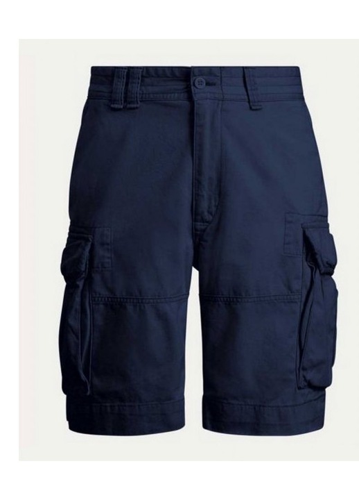 Pantaloni barbati, Ralph Lauren, bermuda cargo, bleumarin, 100