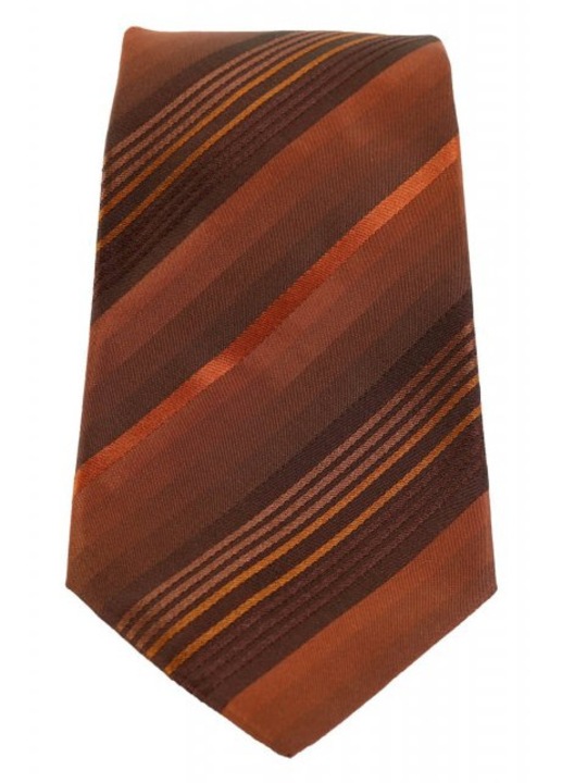 Cravata BOSS, model GRABATA, 9,5cm, portocalie, one size